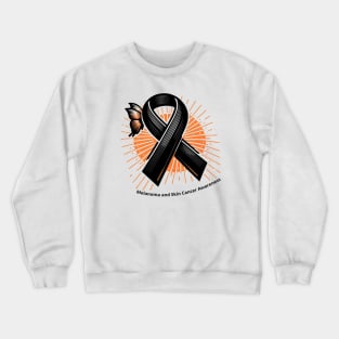 Melanoma and Skin Cancer Awareness Crewneck Sweatshirt